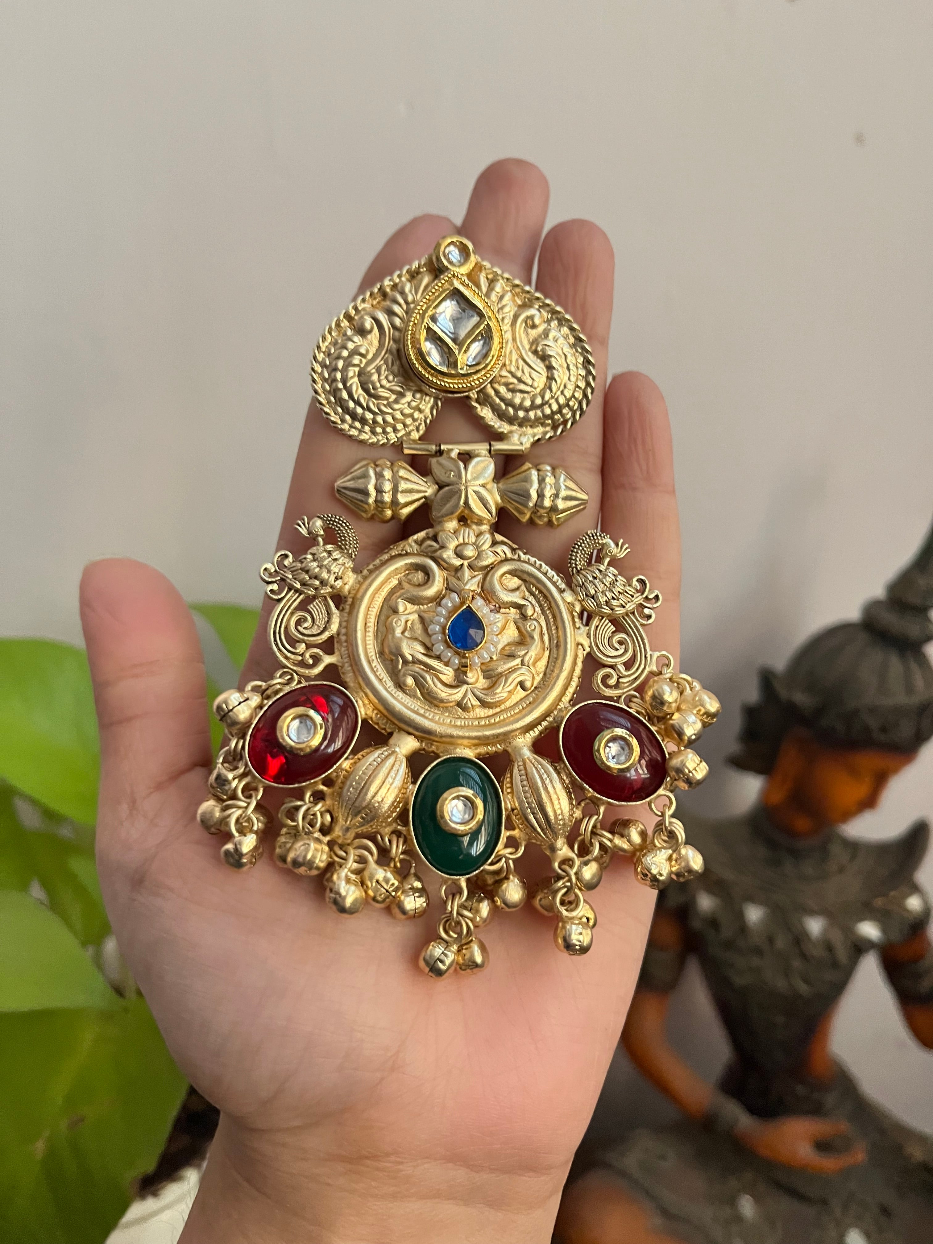 DIVYA Brass Chaandbalis