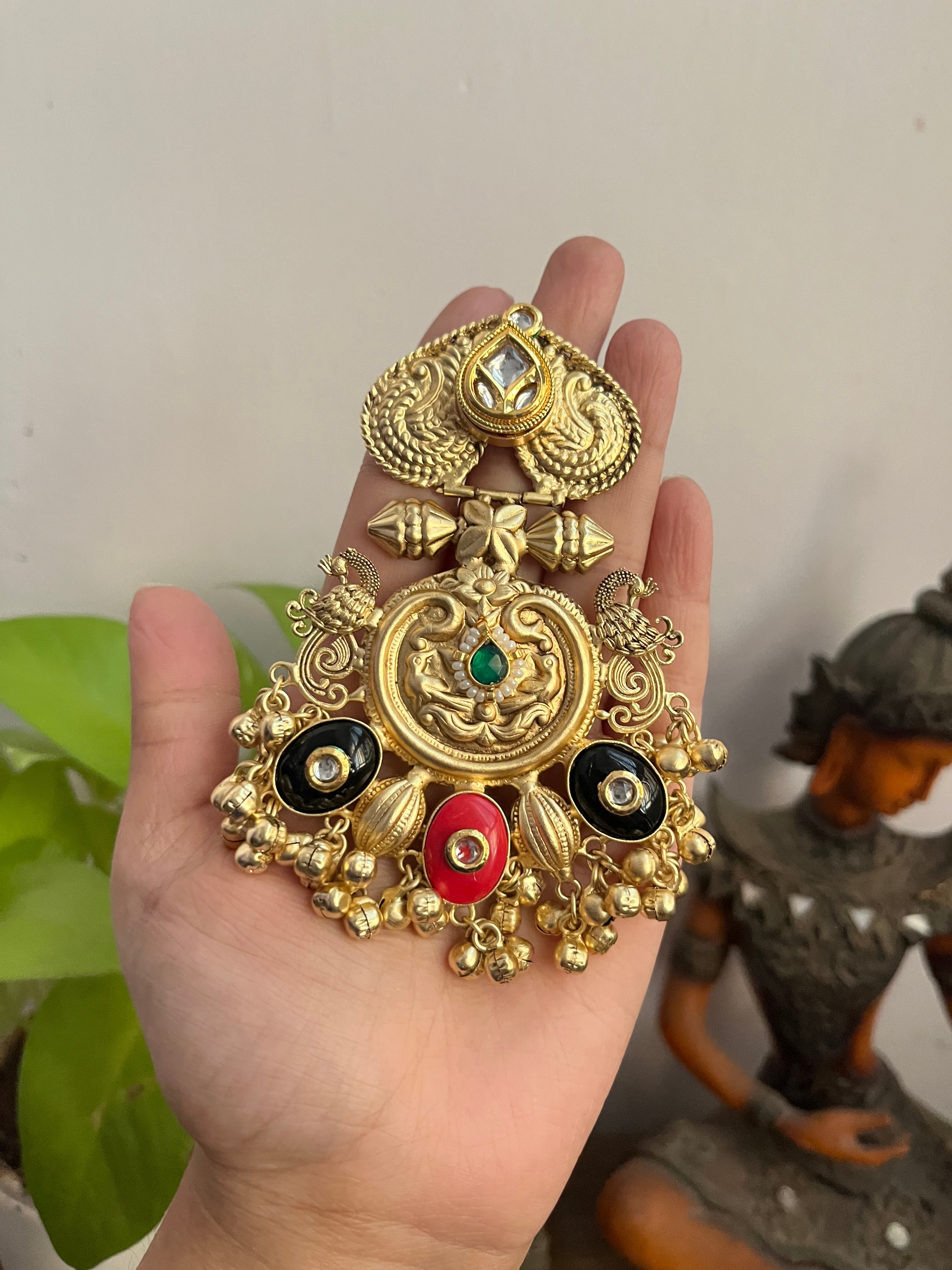 DIVYA Brass Chaandbalis