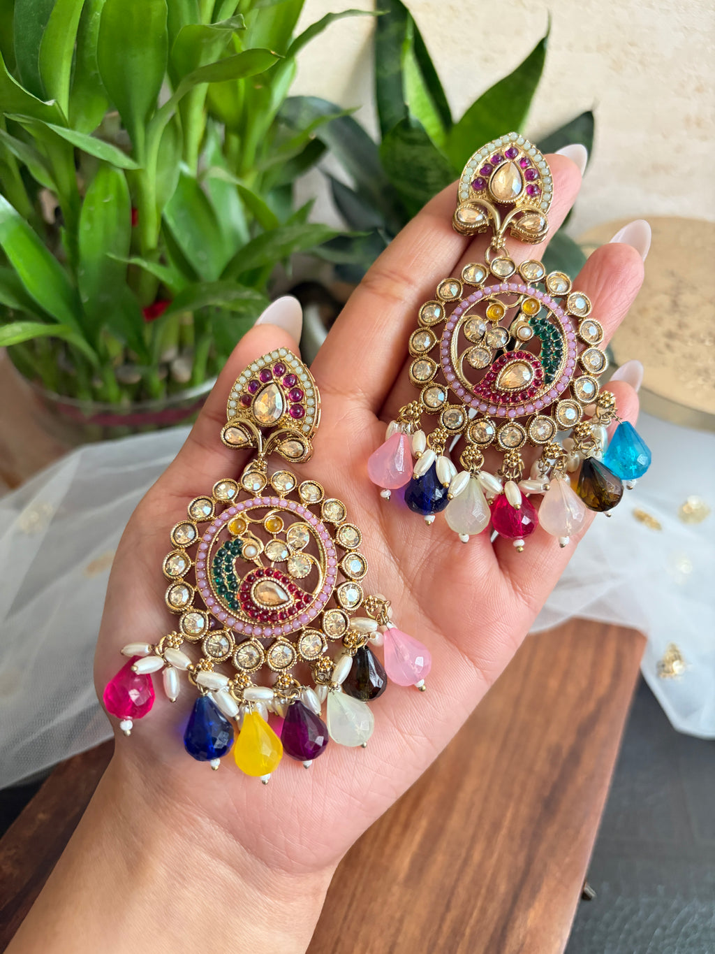 UDITA Earrings with Mangtikka