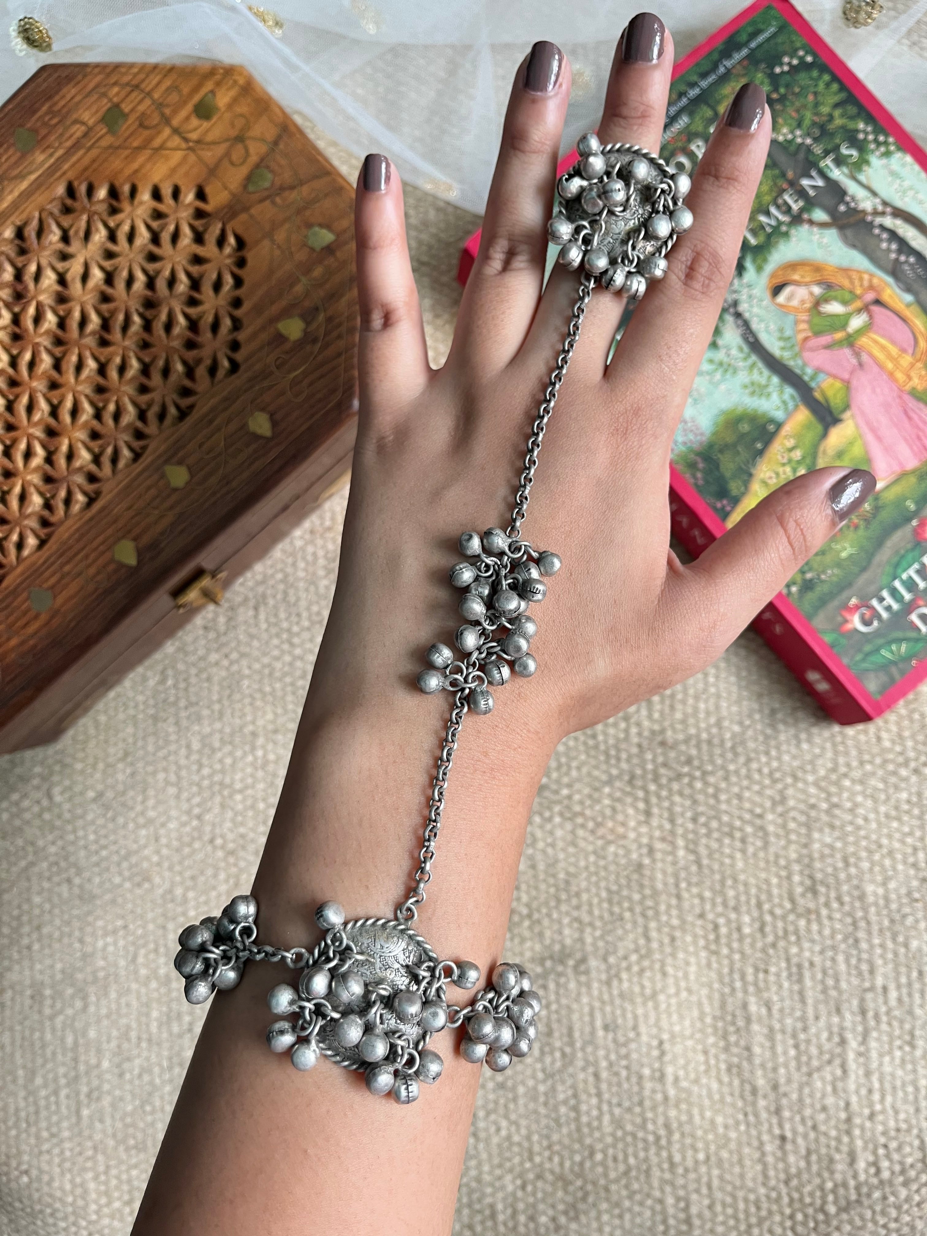 German silver hathphool ( each )