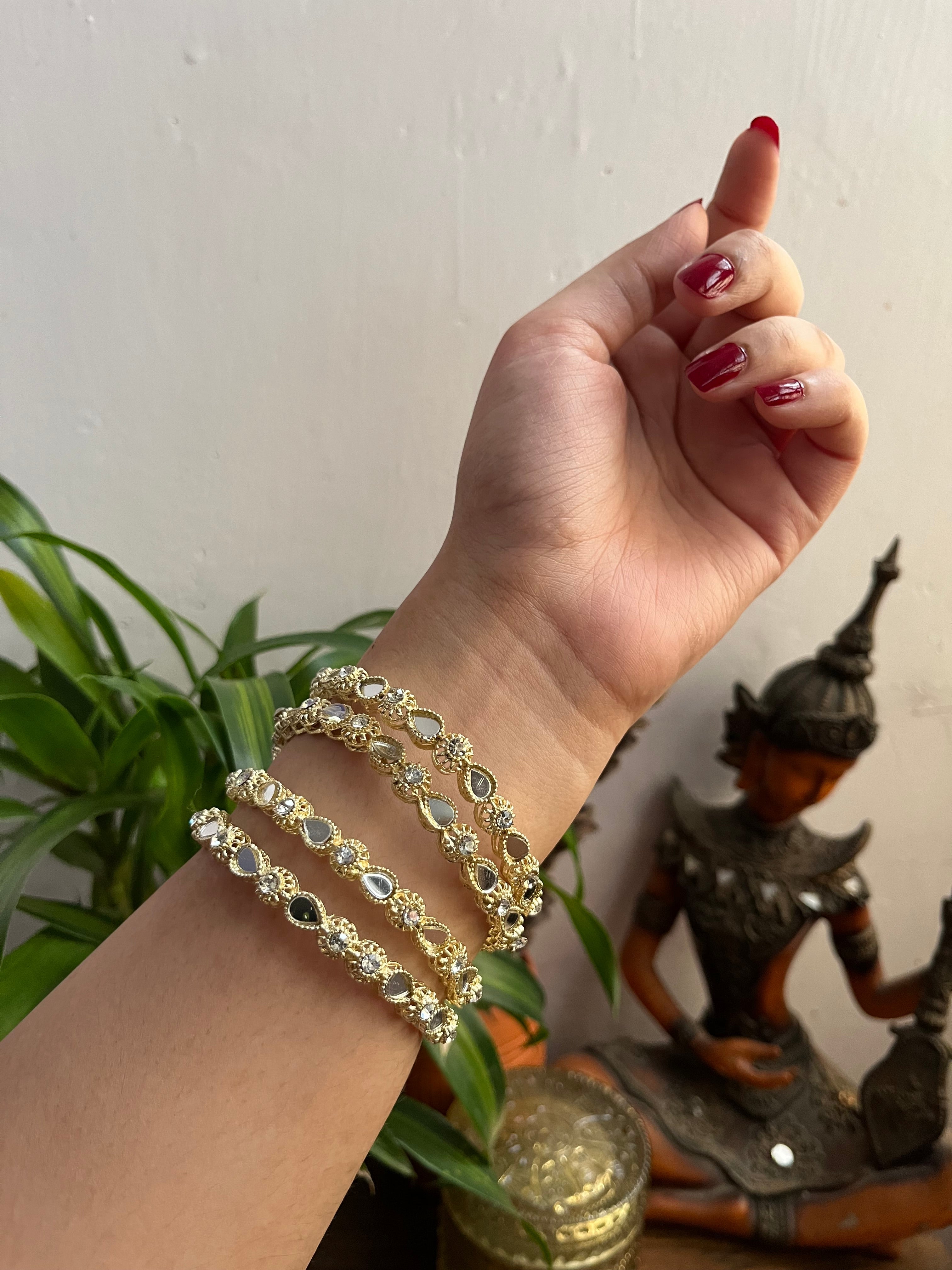 Mirror Bangle set