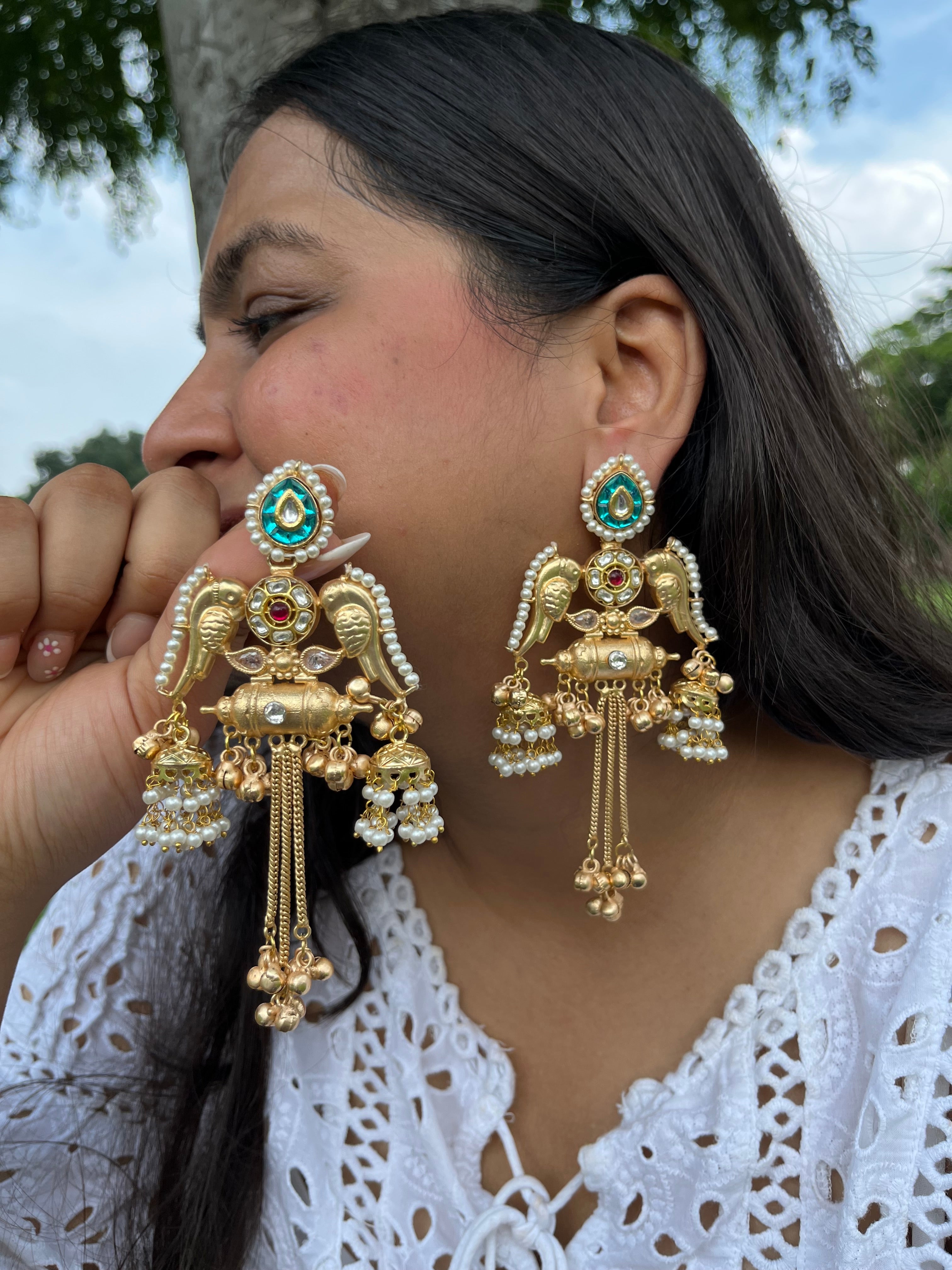 SOBHITA Brass Chaandbalis