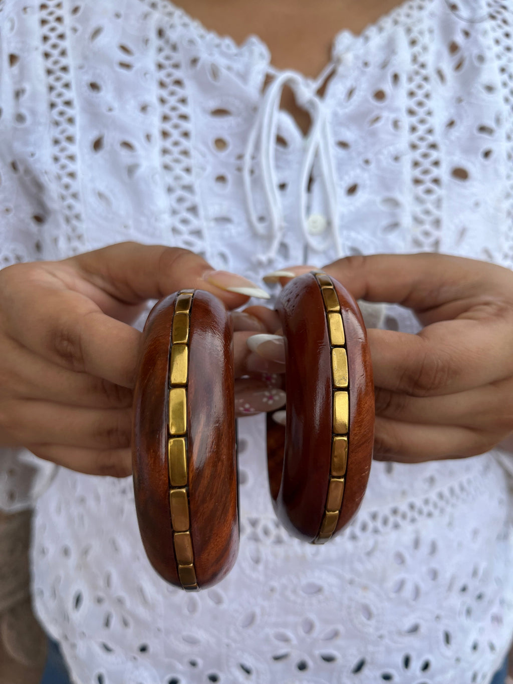 Wooden bangle