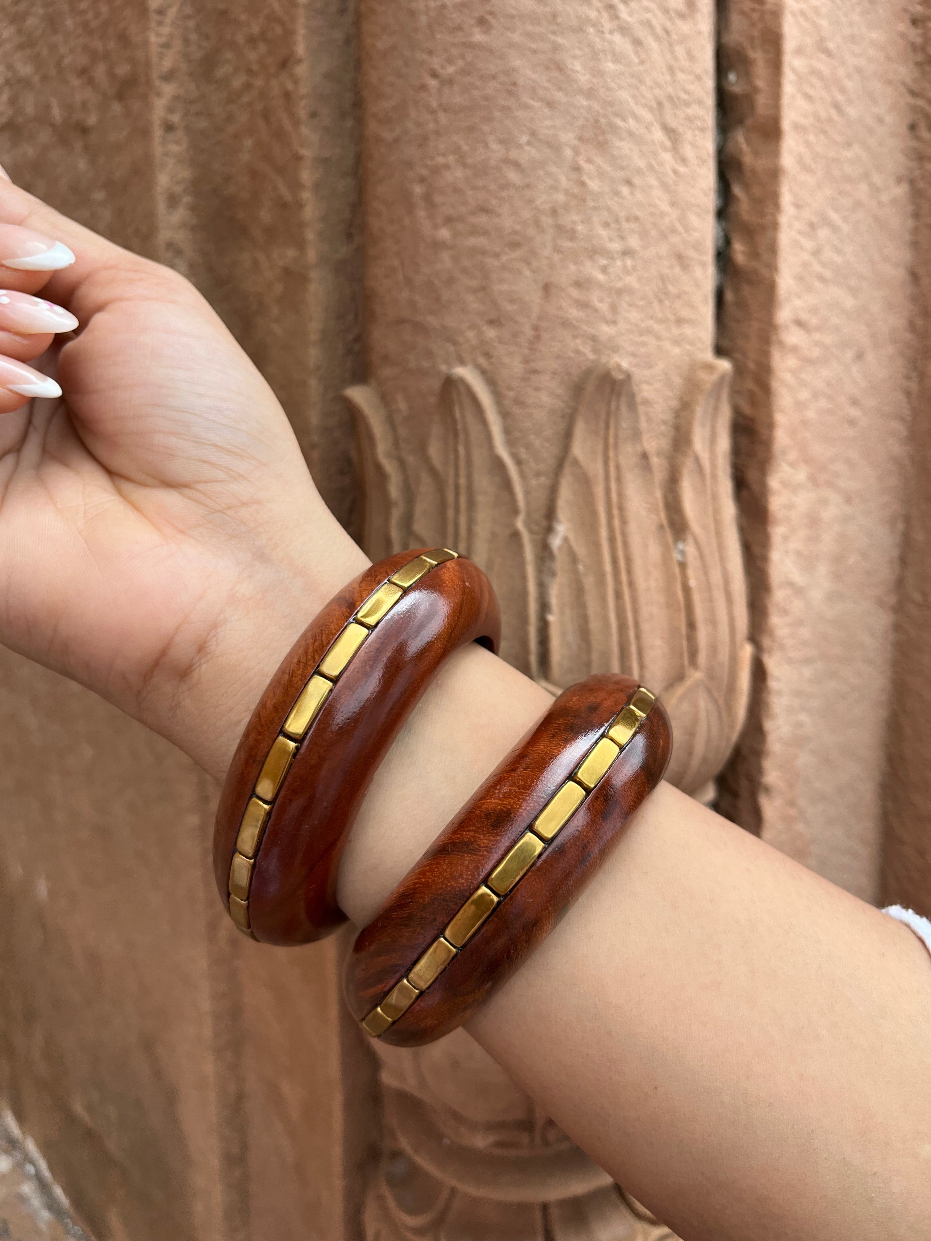 Wooden bangle